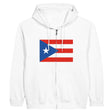 Sweat à capuche zippé porto rico coton broderie couleur