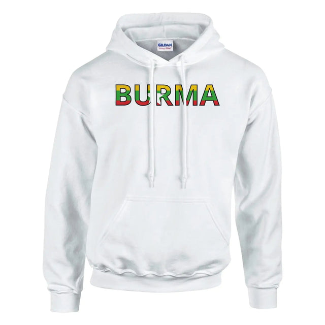 Sweat drapeau birmanie - pixelforma