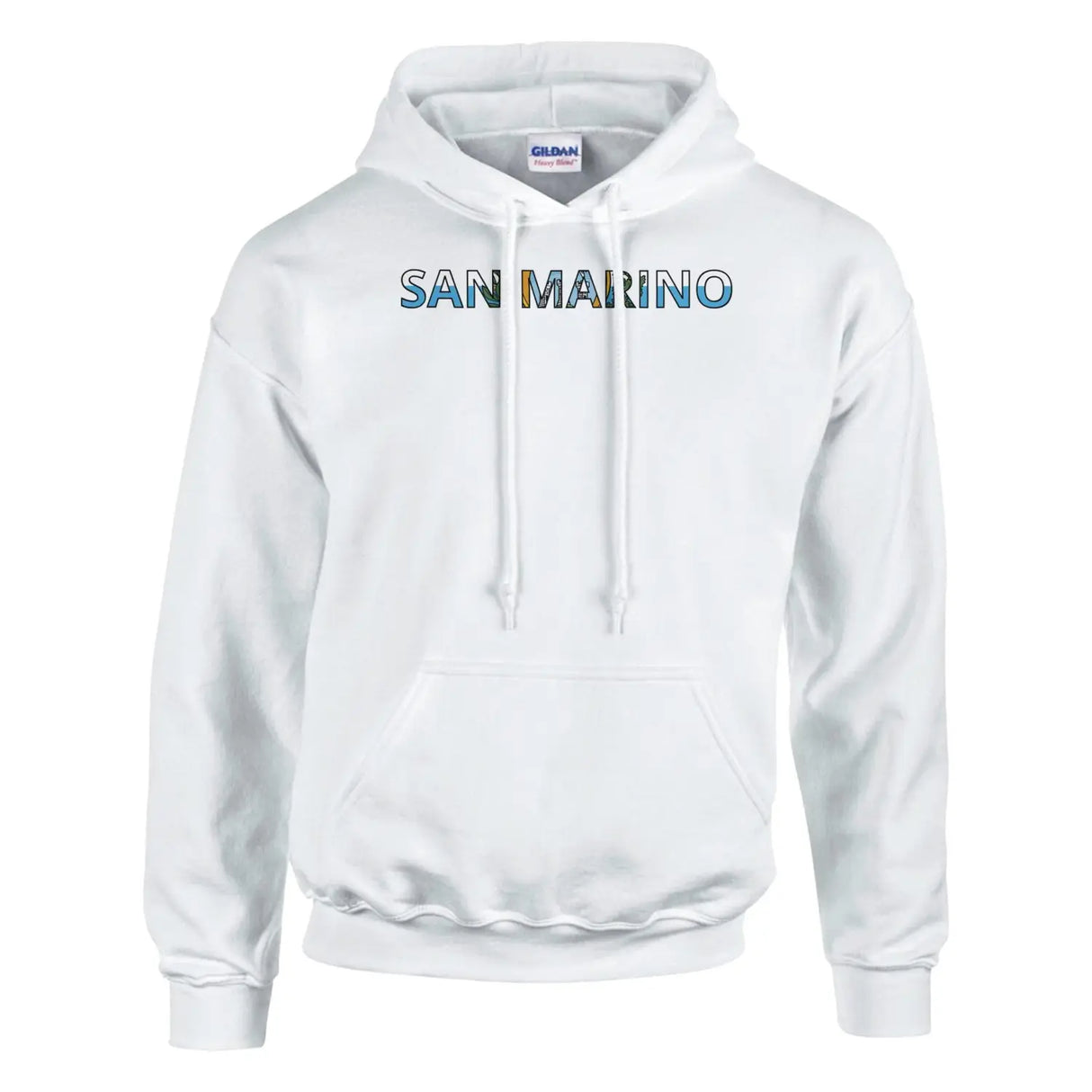 Sweat drapeau saint-marin - pixelforma