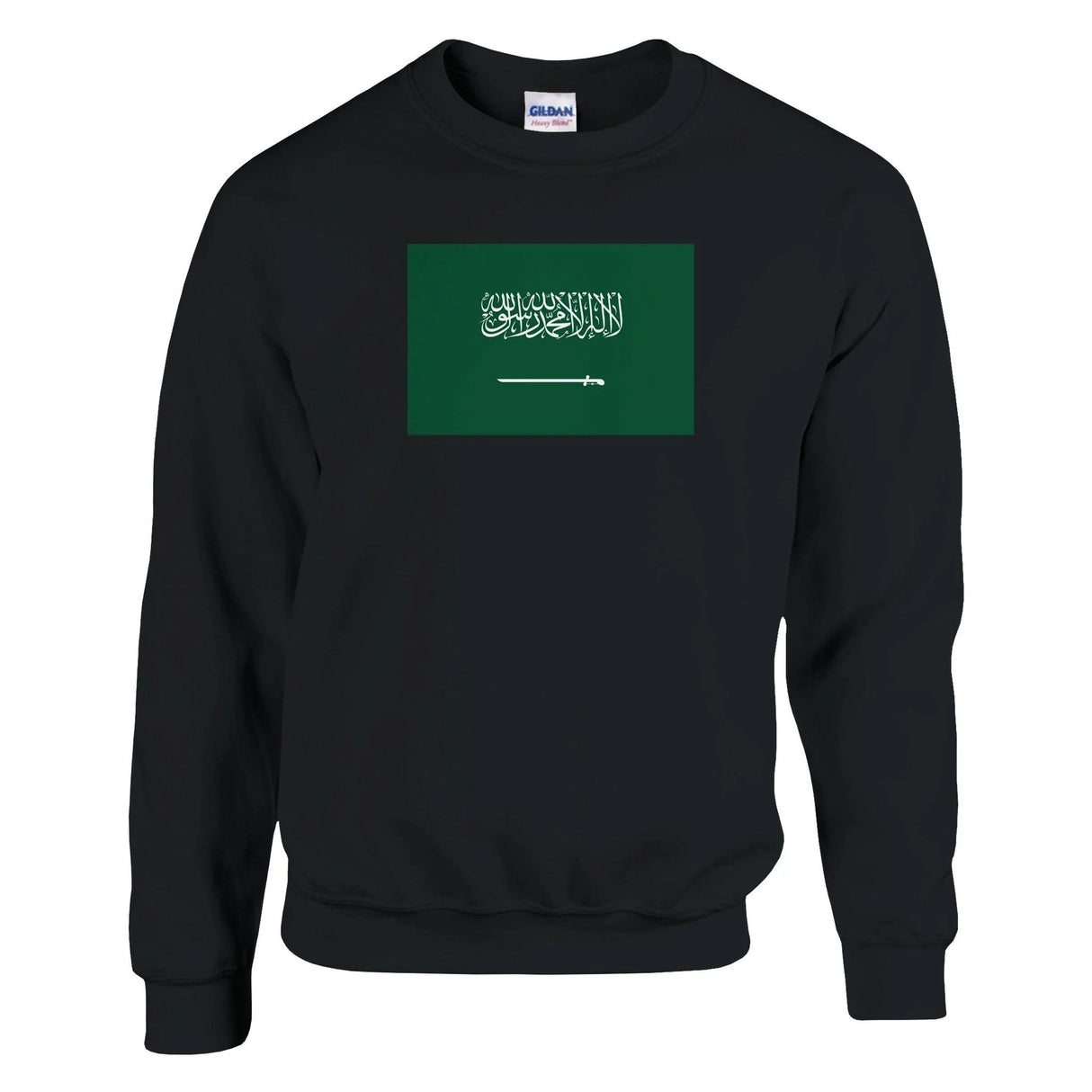 Sweat-shirt arabie saoudite coton mélangé imprimé durable