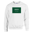 Sweat-shirt arabie saoudite coton mélangé imprimé durable