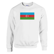 Sweat-shirt azerbaïdjan coton mélangé brodé couleurs