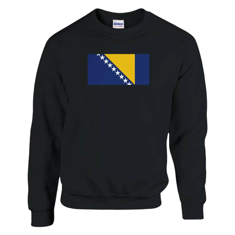 Sweat-shirt bosnie-herzégovine coton mélangé brodé