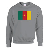 Sweat-shirt cameroun coton mélangé brodé doux confortable