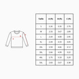 Sweat-shirt corée du sud broderie couleur coton mélangé