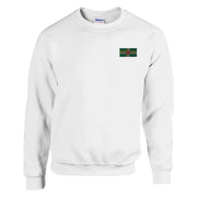 Sweat-shirt dominique coton mélangé broderie couleur