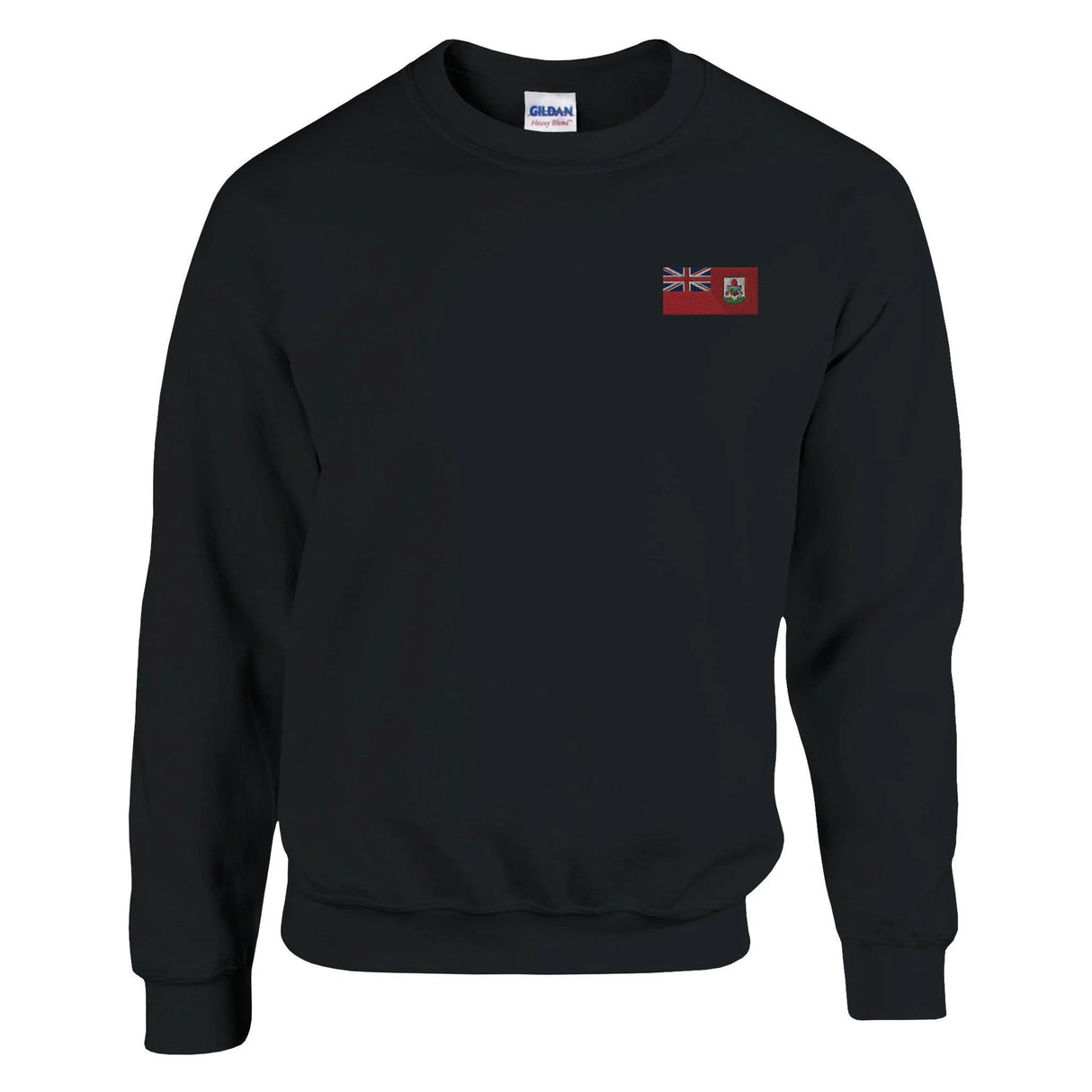 Sweat-shirt drapeau bermudes broderie couleur coton mélangé