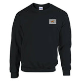 Sweat-shirt drapeau chypre broderie couleur coton mélangé