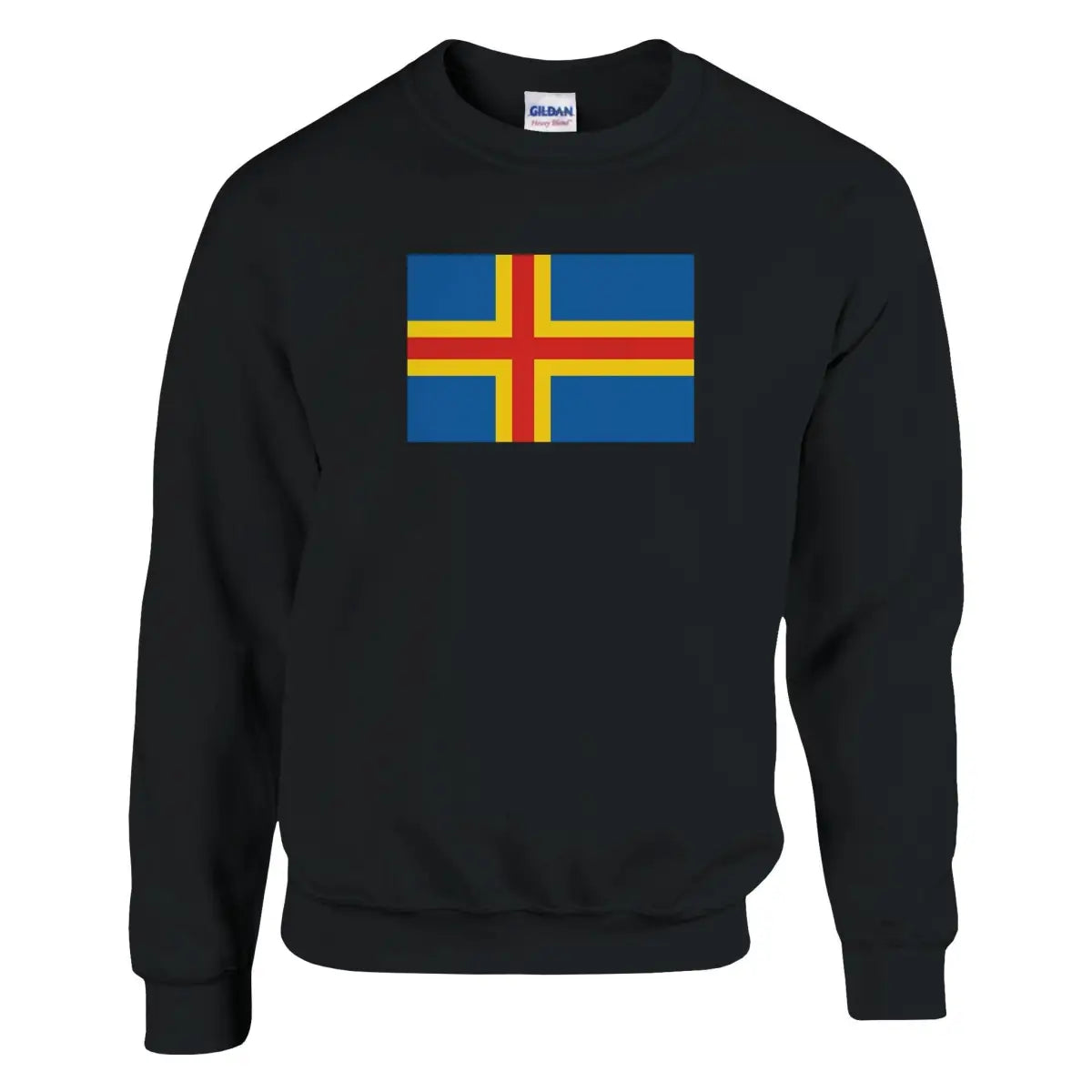 Sweat-shirt Drapeau d'Åland - Pixelforma 