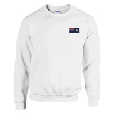 Sweat-shirt Drapeau d'Anguilla en broderie - Pixelforma 