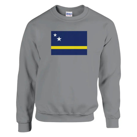 Sweat-shirt Drapeau de Curaçao - Pixelforma 