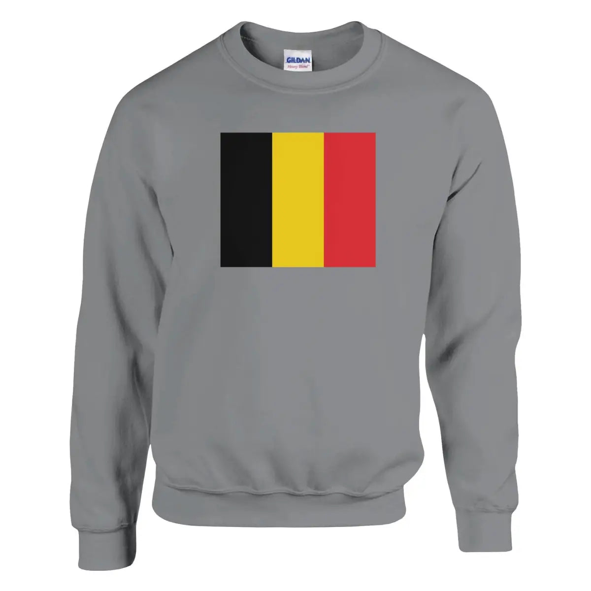 Sweat-shirt Drapeau de la Belgique - Pixelforma 