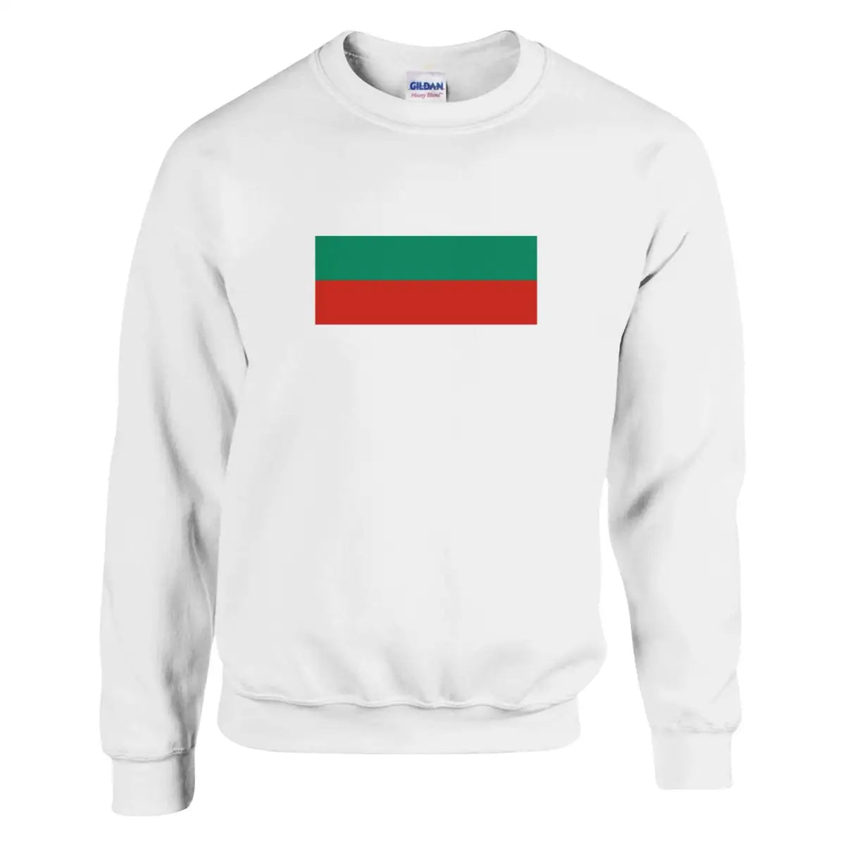 Sweat-shirt drapeau de la bulgarie - pixelformaflag