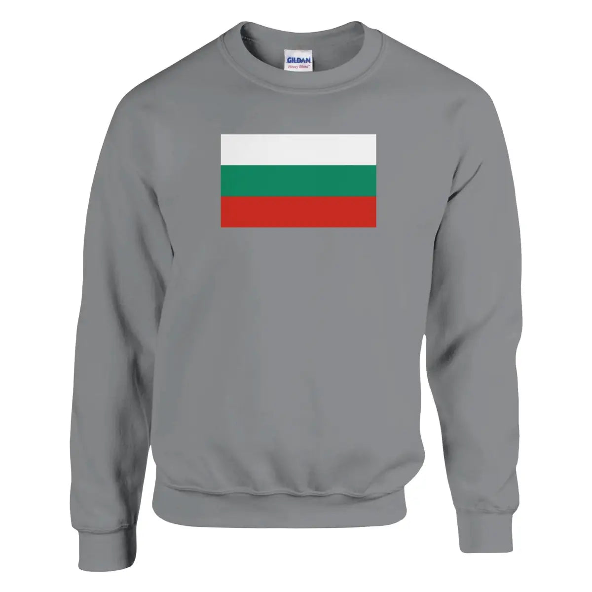 Sweat-shirt drapeau de la bulgarie - pixelformaflag