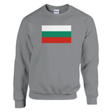 Sweat-shirt drapeau de la bulgarie - pixelformaflag