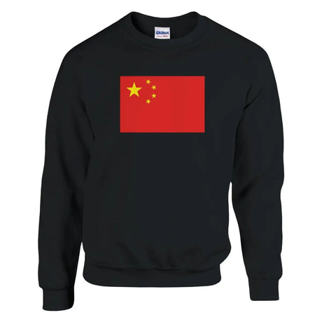 Sweat-shirt drapeau de la chine - pixelforma