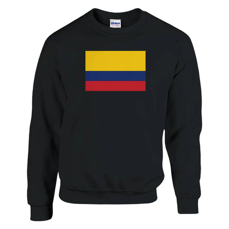 Sweat-shirt drapeau de la colombie - pixelformaflag