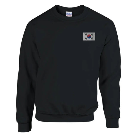 Sweat-shirt drapeau de la corée du sud en broderie - pixelformaflag