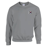 Sweat-shirt drapeau de la corée du sud en broderie - pixelformaflag