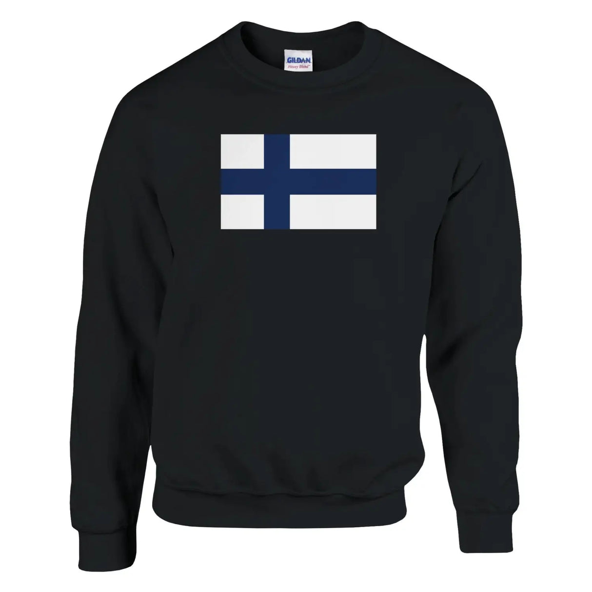 Sweat-shirt drapeau de la finlande - pixelformaflag