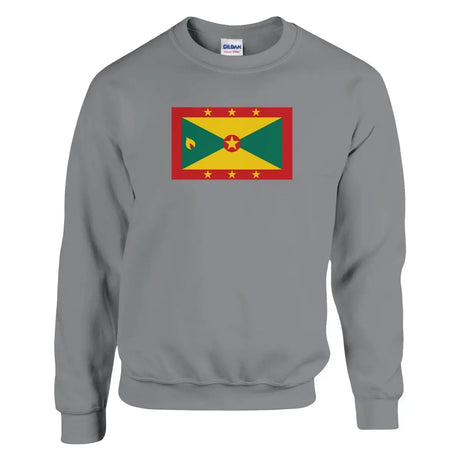 Sweat-shirt Drapeau de la Grenade - Pixelforma 