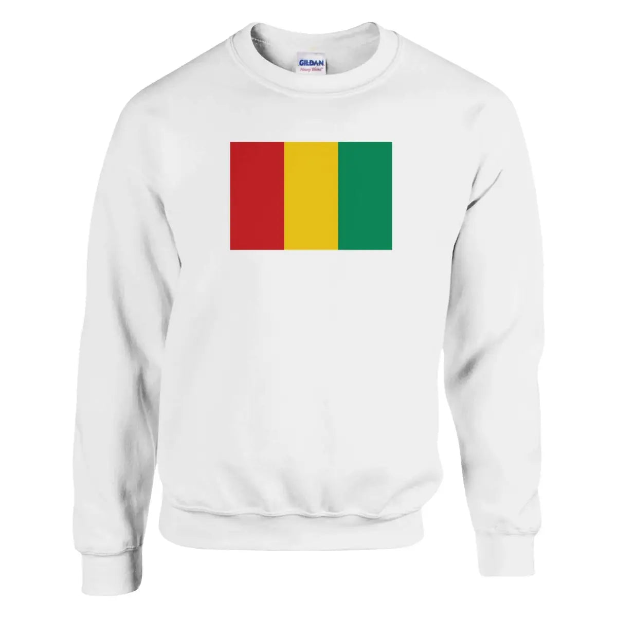 Sweat-shirt Drapeau de la Guinée - Pixelforma 