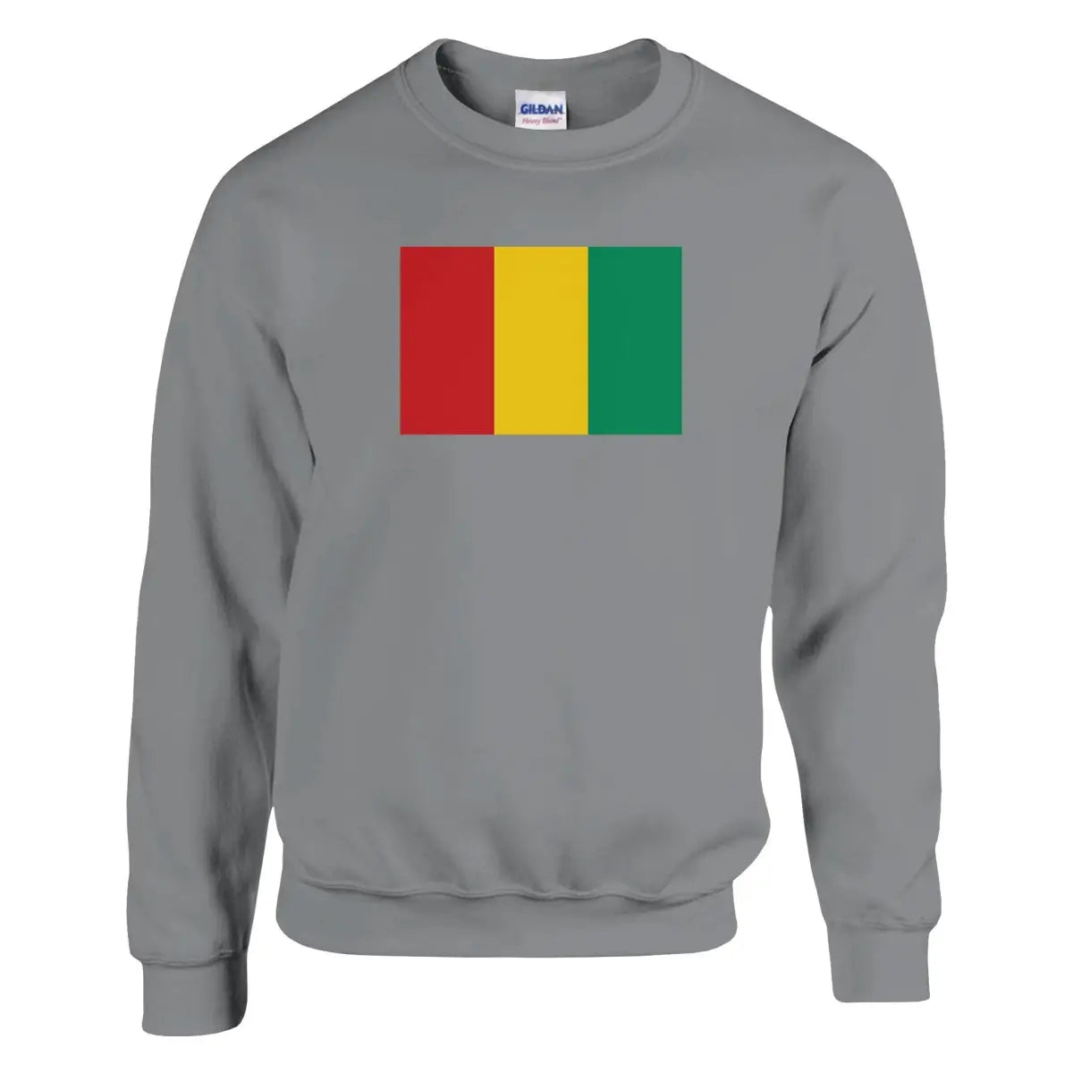 Sweat-shirt Drapeau de la Guinée - Pixelforma 