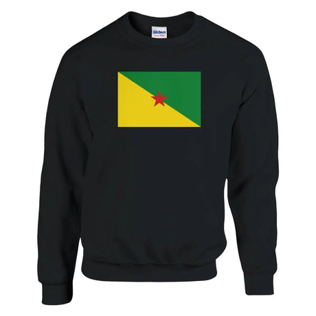 Sweat-shirt Drapeau de la Guyane - Pixelforma 