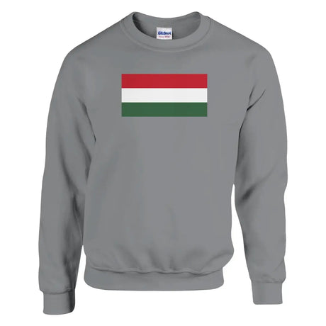 Sweat-shirt Drapeau de la Hongrie - Pixelforma 