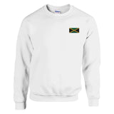 Sweat-shirt Drapeau de la Jamaïque en broderie - Pixelforma 