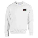 Sweat-shirt drapeau de la jordanie en broderie - pixelformaflag