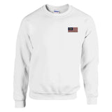 Sweat-shirt drapeau de la malaisie en broderie - pixelforma