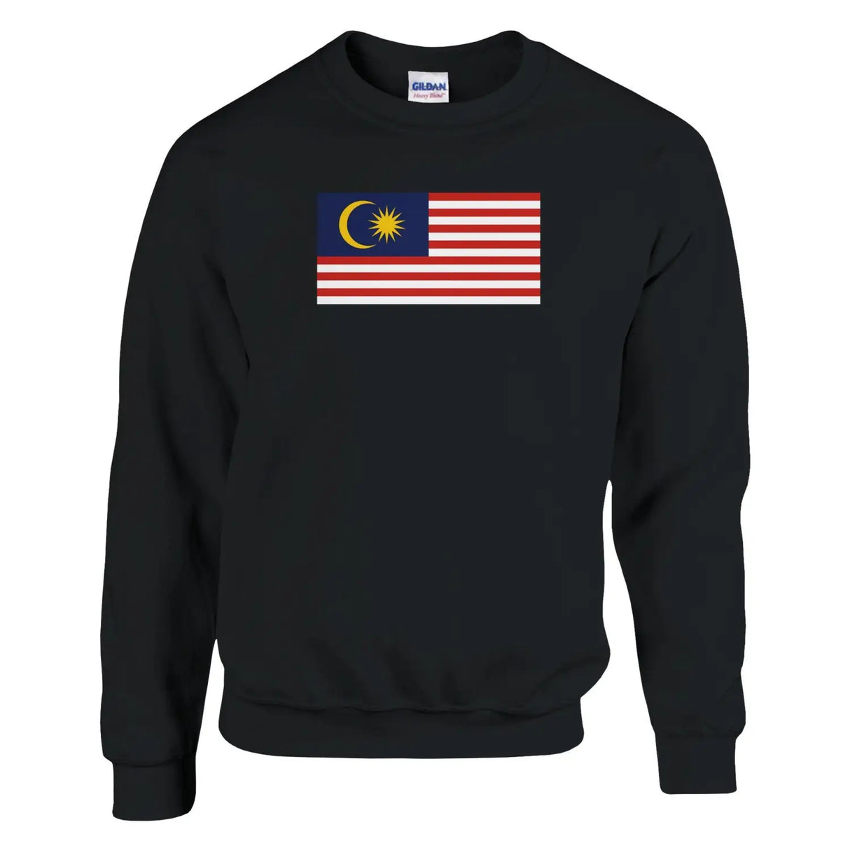 Sweat-shirt drapeau de la malaisie - pixelformaflag
