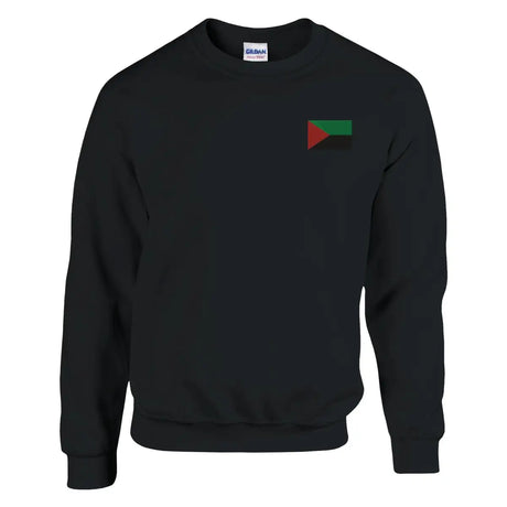 Sweat-shirt Drapeau de la Martinique en broderie - Pixelforma 