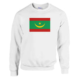 Sweat-shirt Drapeau de la Mauritanie - Pixelforma 