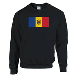 Sweat-shirt Drapeau de la Moldavie - Pixelforma 