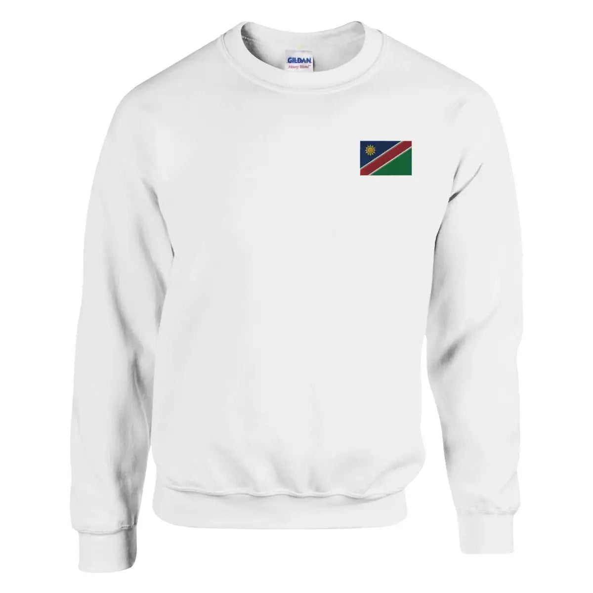 Sweat-shirt Drapeau de la Namibie en broderie - Pixelforma 