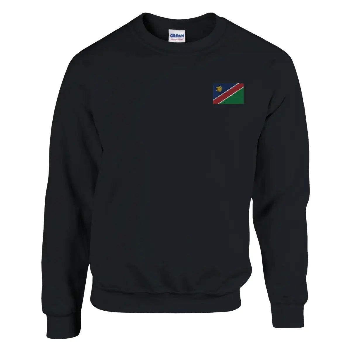 Sweat-shirt Drapeau de la Namibie en broderie - Pixelforma 