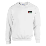 Sweat-shirt Drapeau de la Palestine en broderie - Pixelforma 