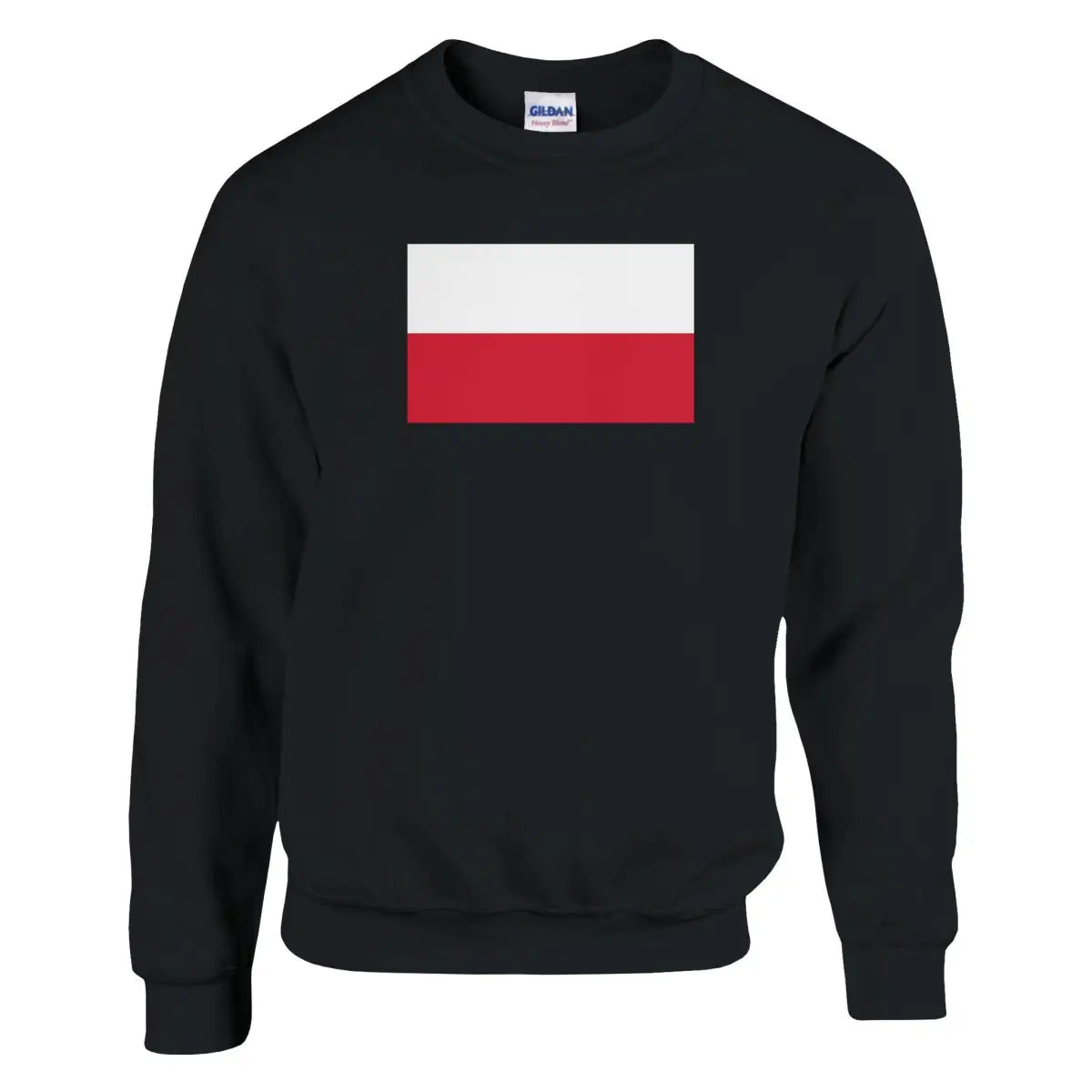 Sweat-shirt Drapeau de la Pologne - Pixelforma 