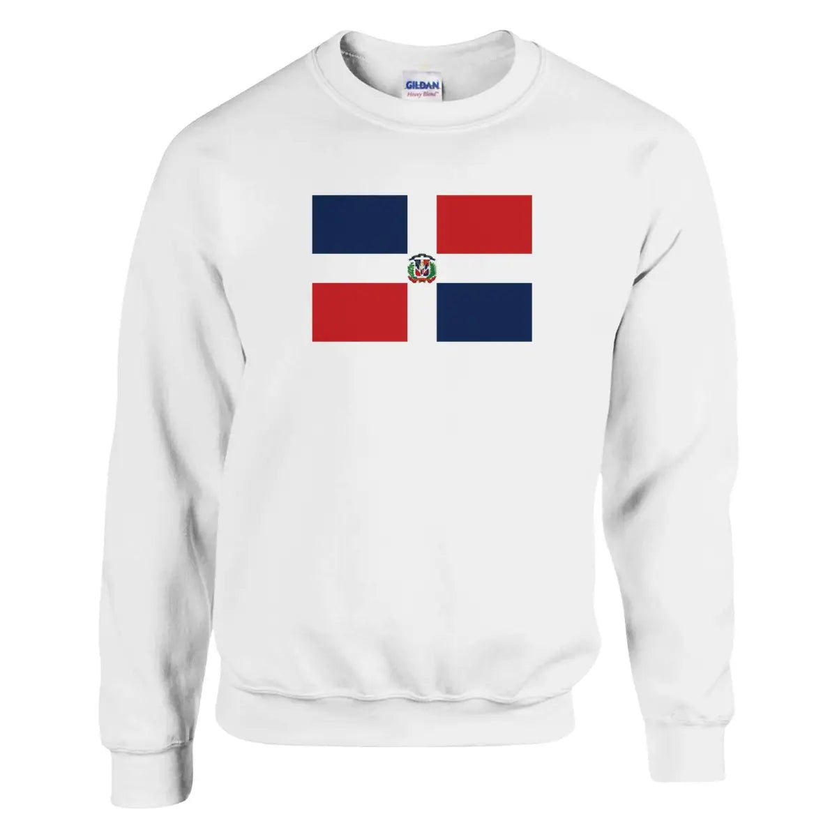 Sweat-shirt Drapeau de la République dominicaine - Pixelforma 