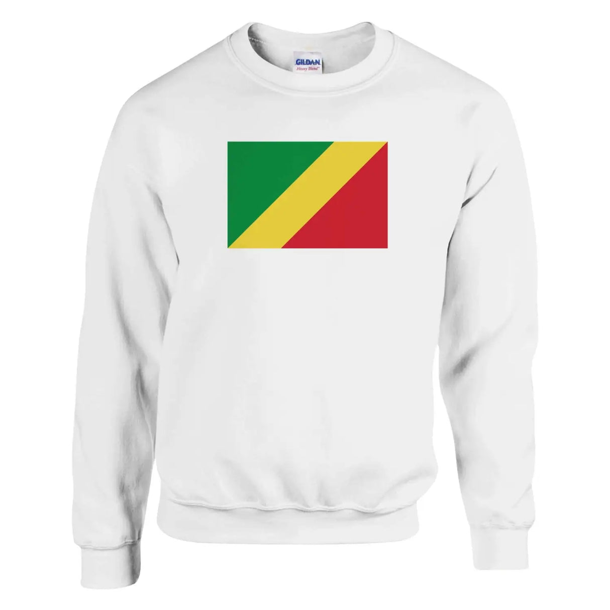 Sweat-shirt drapeau de la république du congo - pixelformaflag
