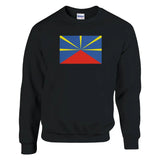 Sweat-shirt Drapeau de La Réunion - Pixelforma 