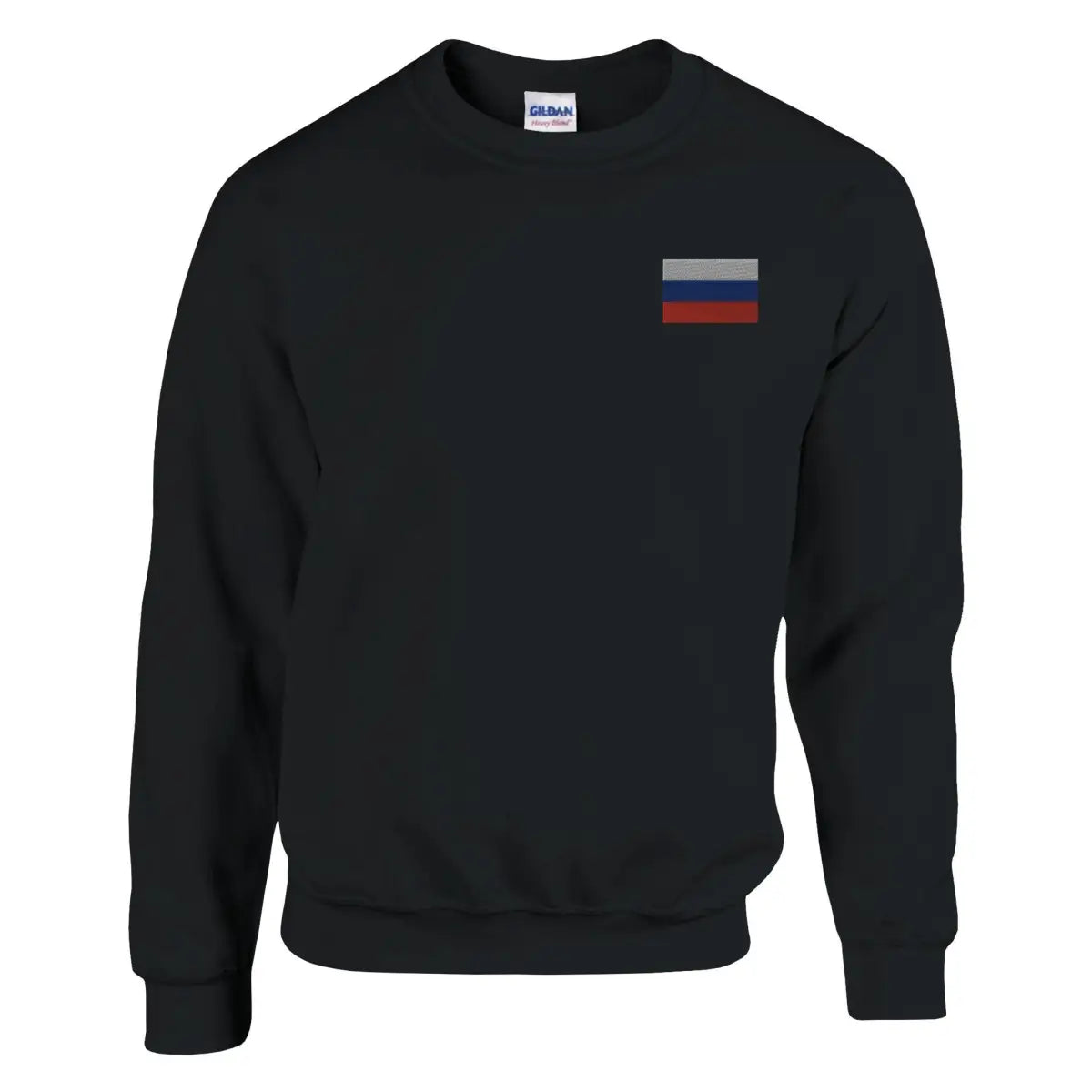 Sweat-shirt Drapeau de la Russie en broderie - Pixelforma 