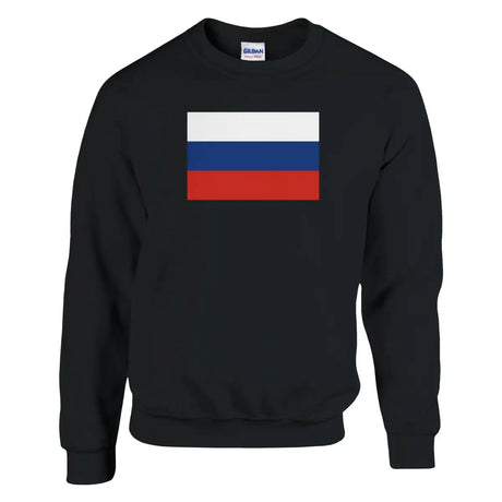 Sweat-shirt drapeau de la russie - pixelformaflag
