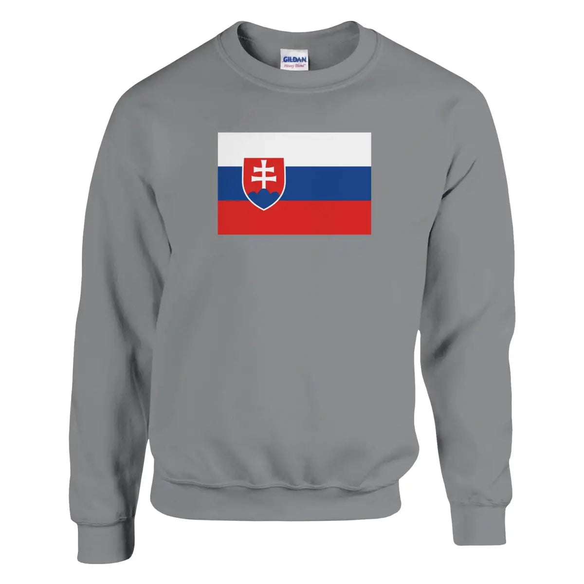 Sweat-shirt Drapeau de la Slovaquie - Pixelforma 