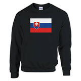 Sweat-shirt Drapeau de la Slovaquie - Pixelforma 