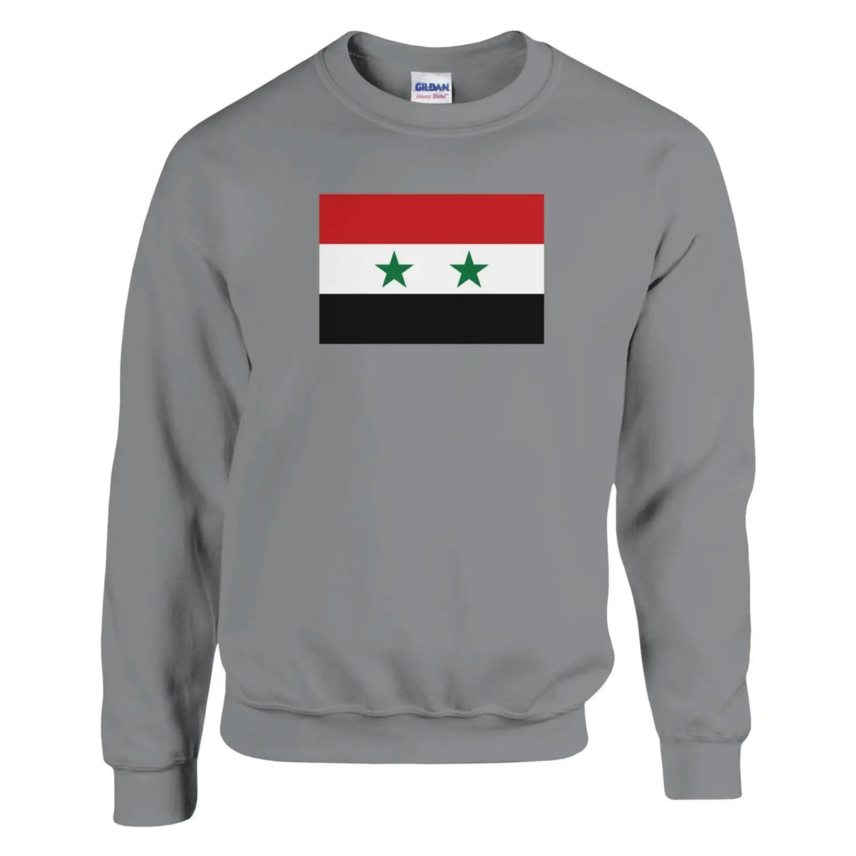 Sweat-shirt drapeau de la syrie - pixelforma