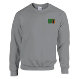 Sweat-shirt drapeau de la zambie en broderie - pixelformaflag