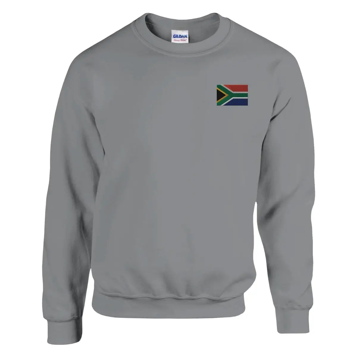 Sweat-shirt Drapeau de l'Afrique du Sud en broderie - Pixelforma 